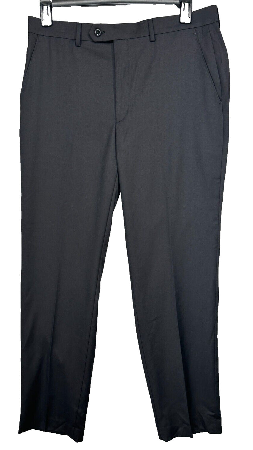 Michael Kors Suit Pants Mens Size 40x30 Black Classic Fit Wool Blend NWOT