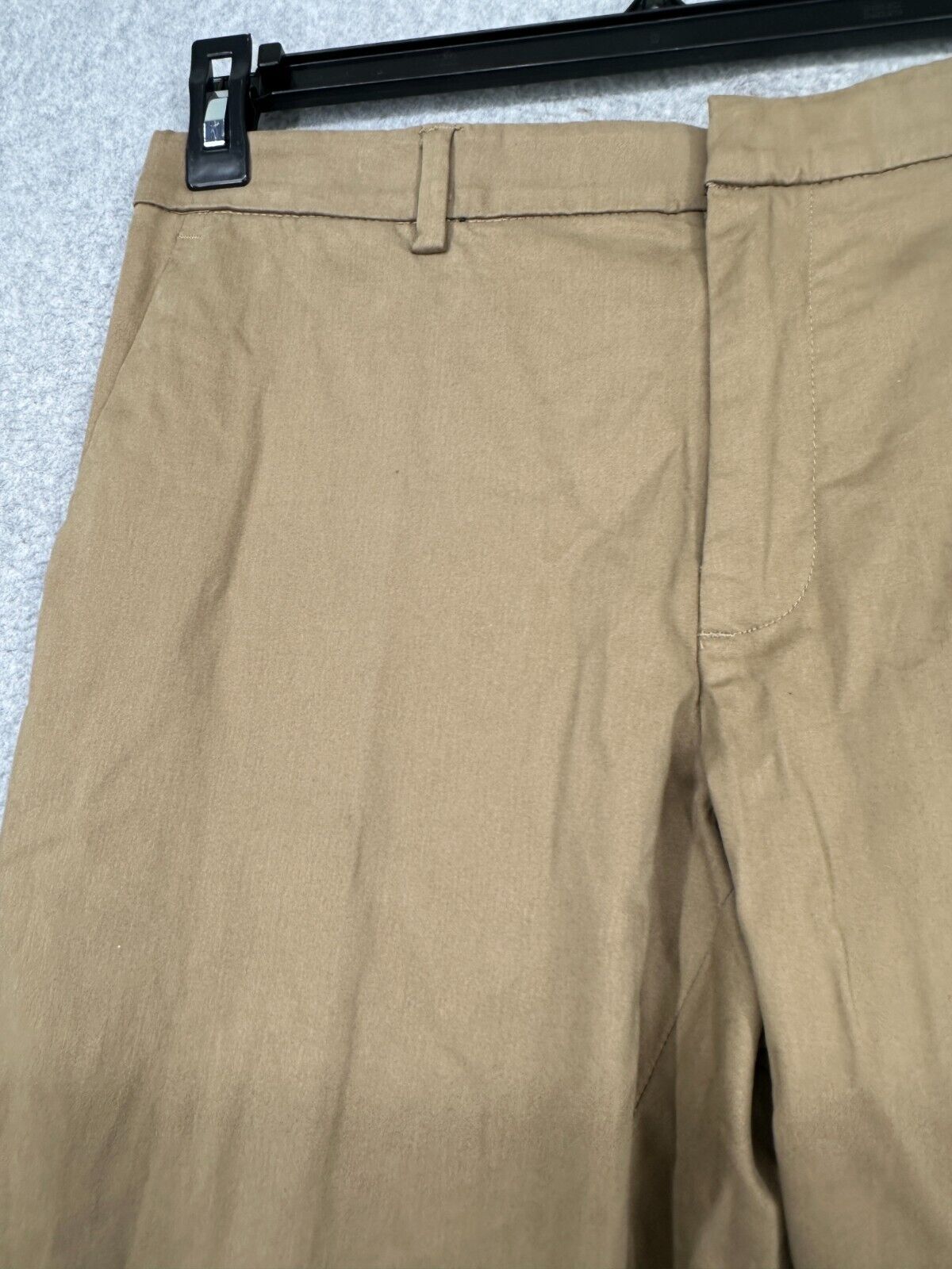 Perry Ellis Dress Pants Mens Size 32x32 Elmwood Brown Tencel Essential Slim NWT