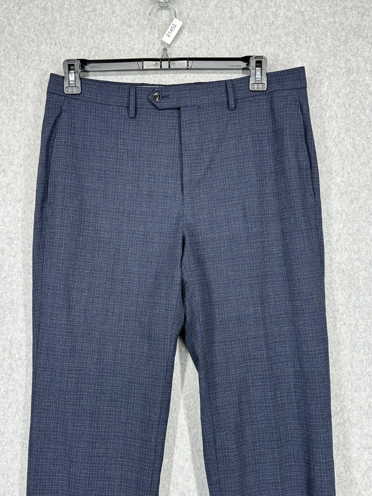 Michael Kors Dress Pants Mens Size 34x32 Blue Pattern Classic Fit NWOT