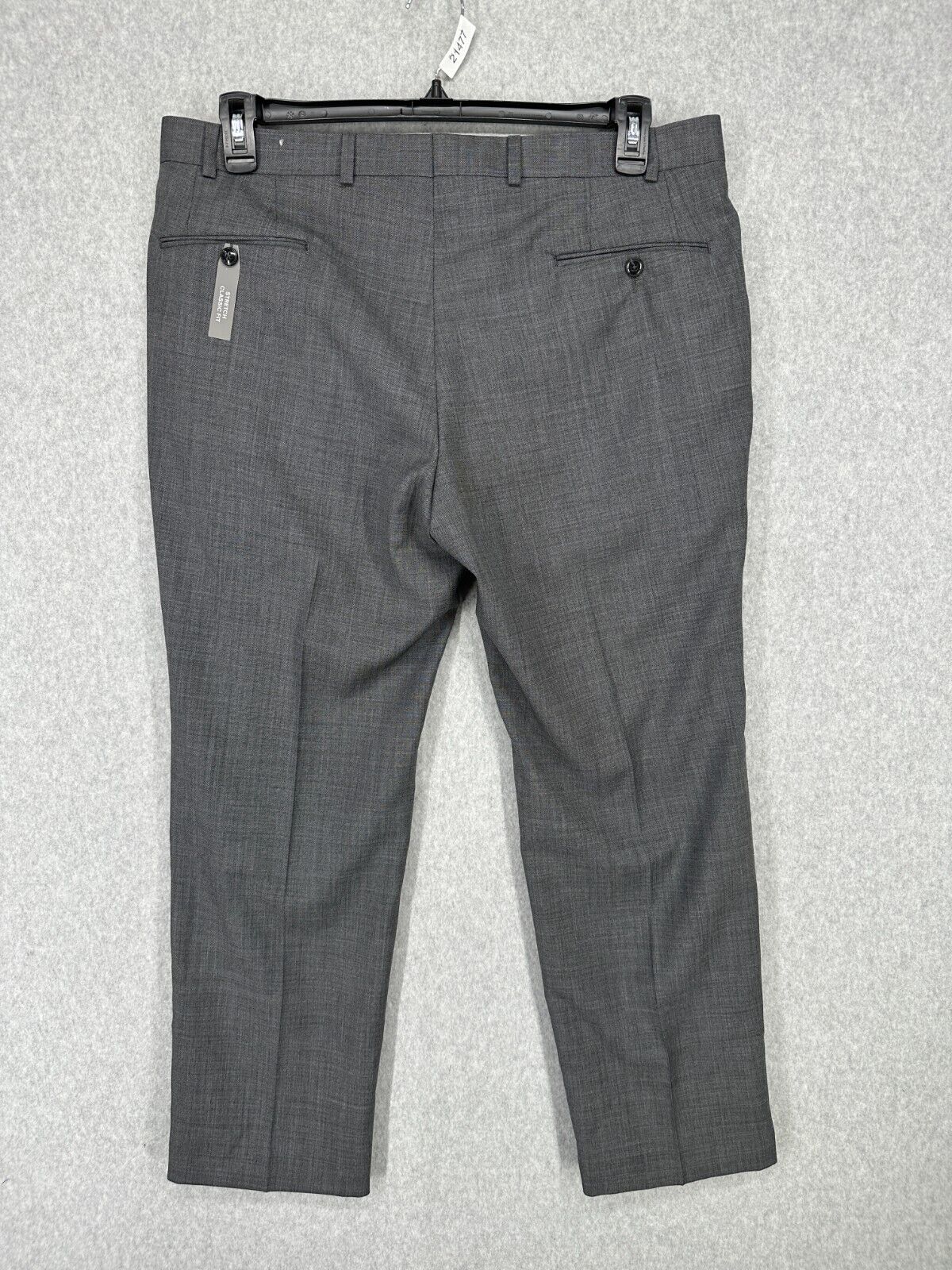 Michael Kors Suit Pants Mens Size 36x29 Gray Classic Fit Wool Blend NWT FLAW