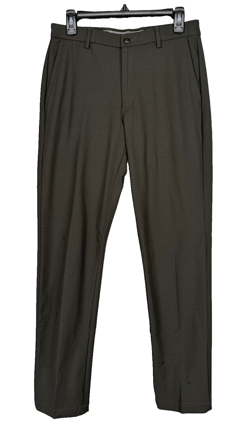 MICHAEL KORS Pants Size 30x32 Dark Olive Classic Fit Cotton Stretch Performance