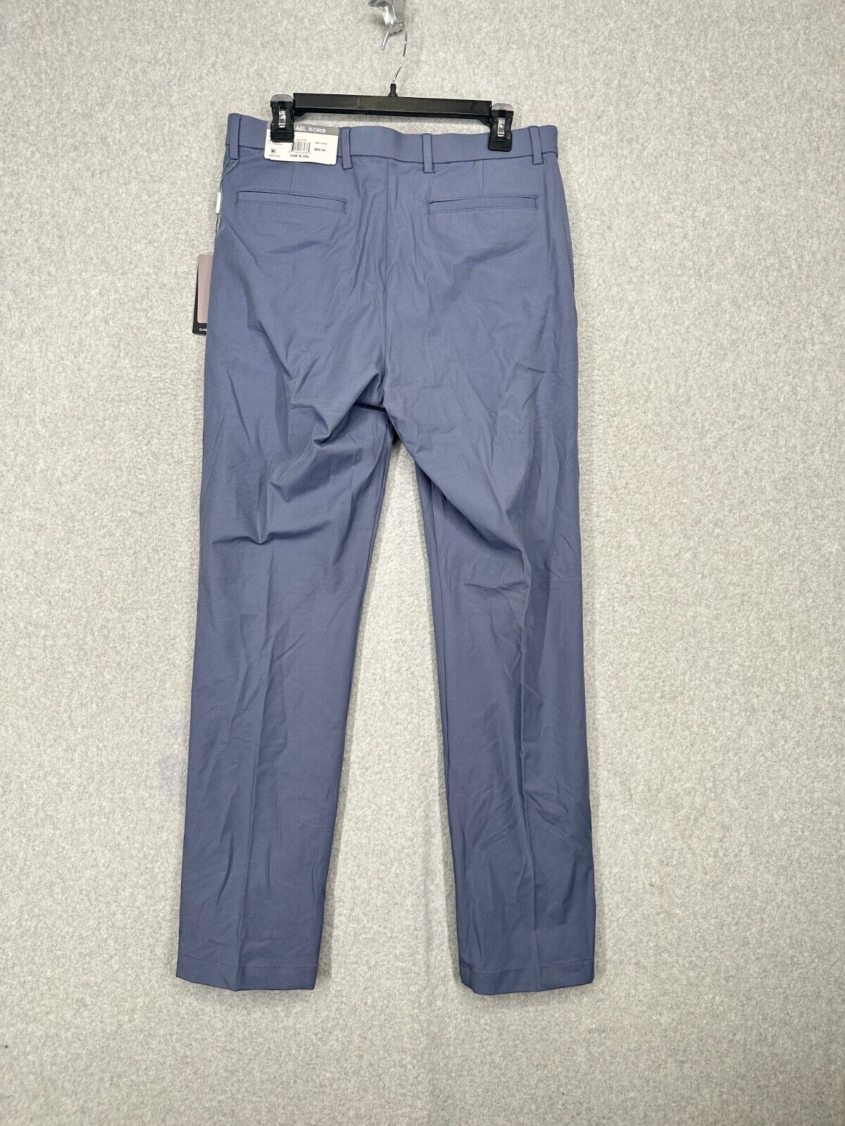 MICHAEL KORS Pants Size 32x32 Ash Blue Classic Fit Cotton Stretch Performance