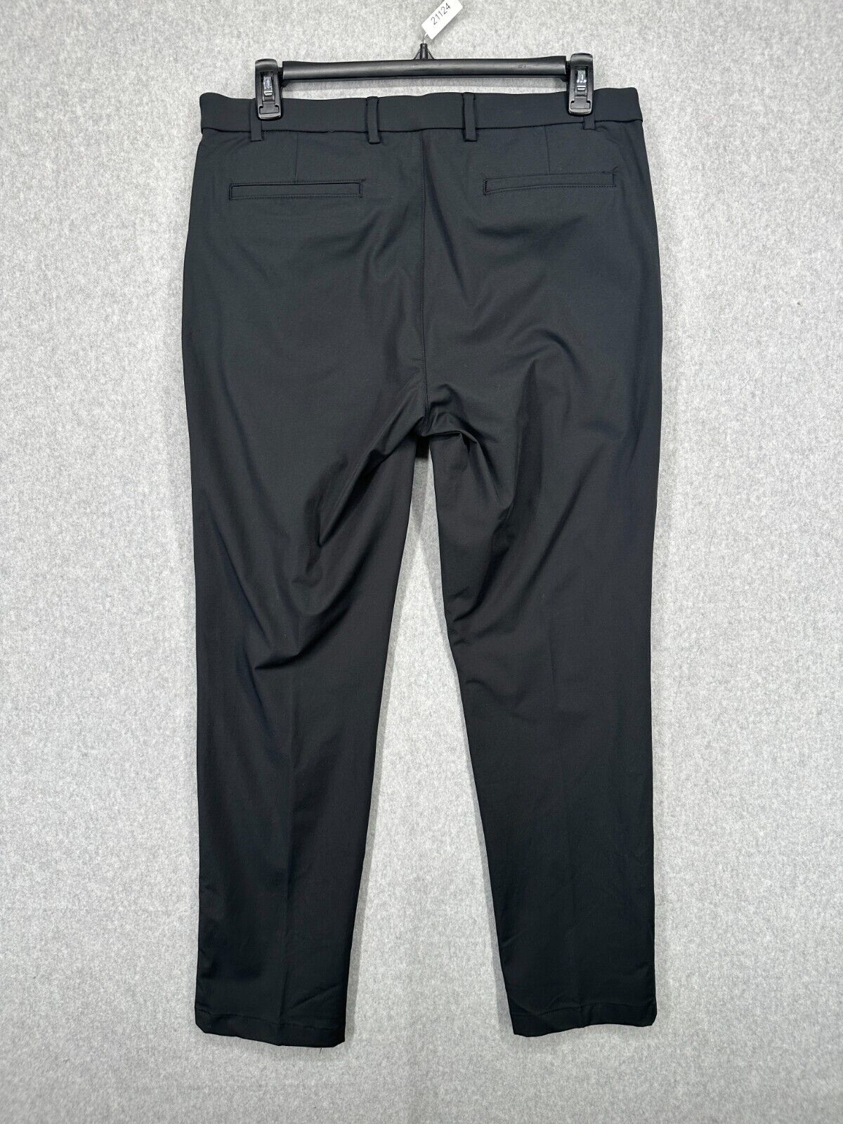 Michael Kors Dress Pants Mens Size 36x30 Black Classic Fit Cotton Performance