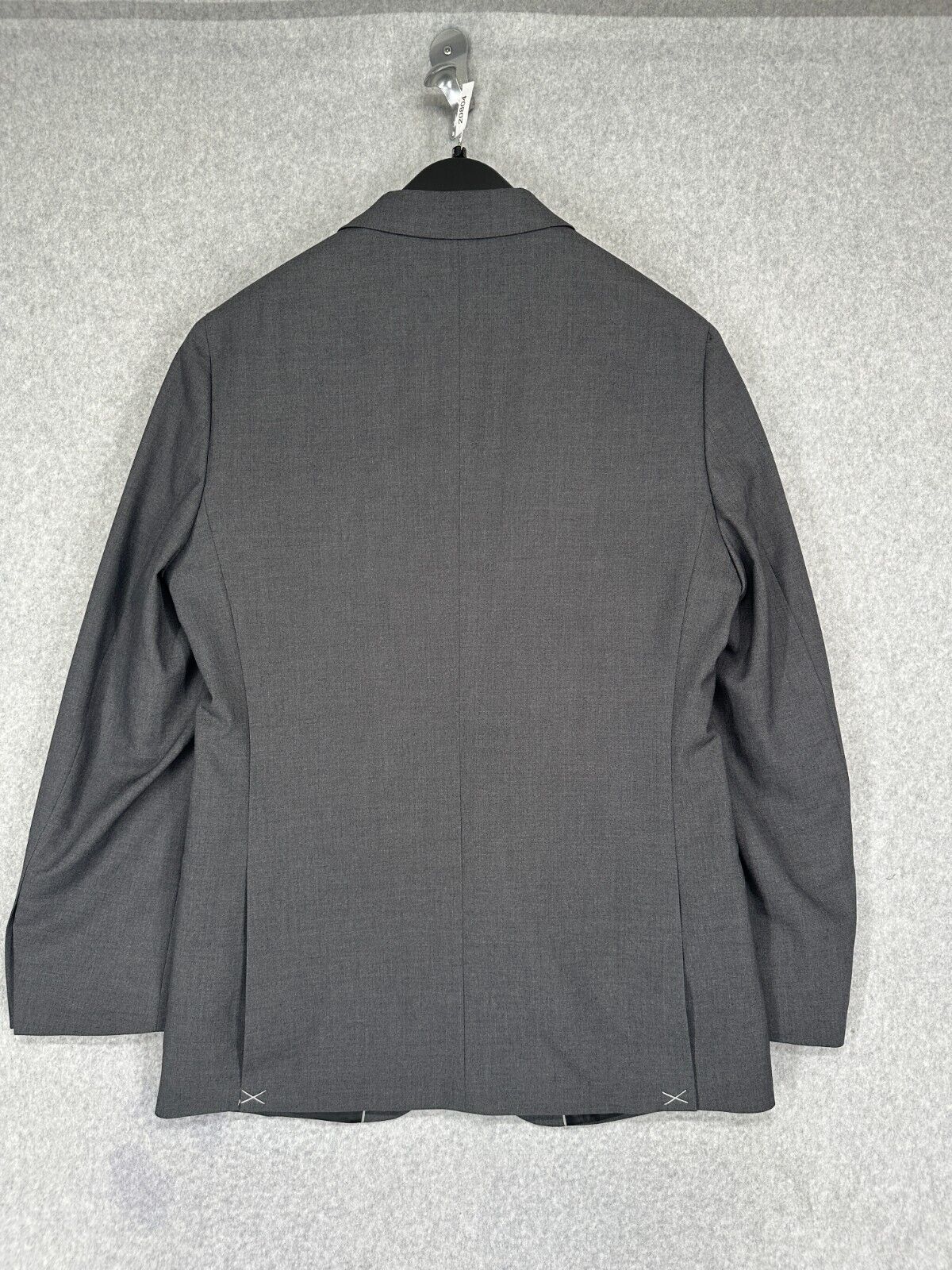 NAUTICA Suit Jacket Mens Size 38R Charcoal Solid  Modern Fit Bi-Stretch NWT