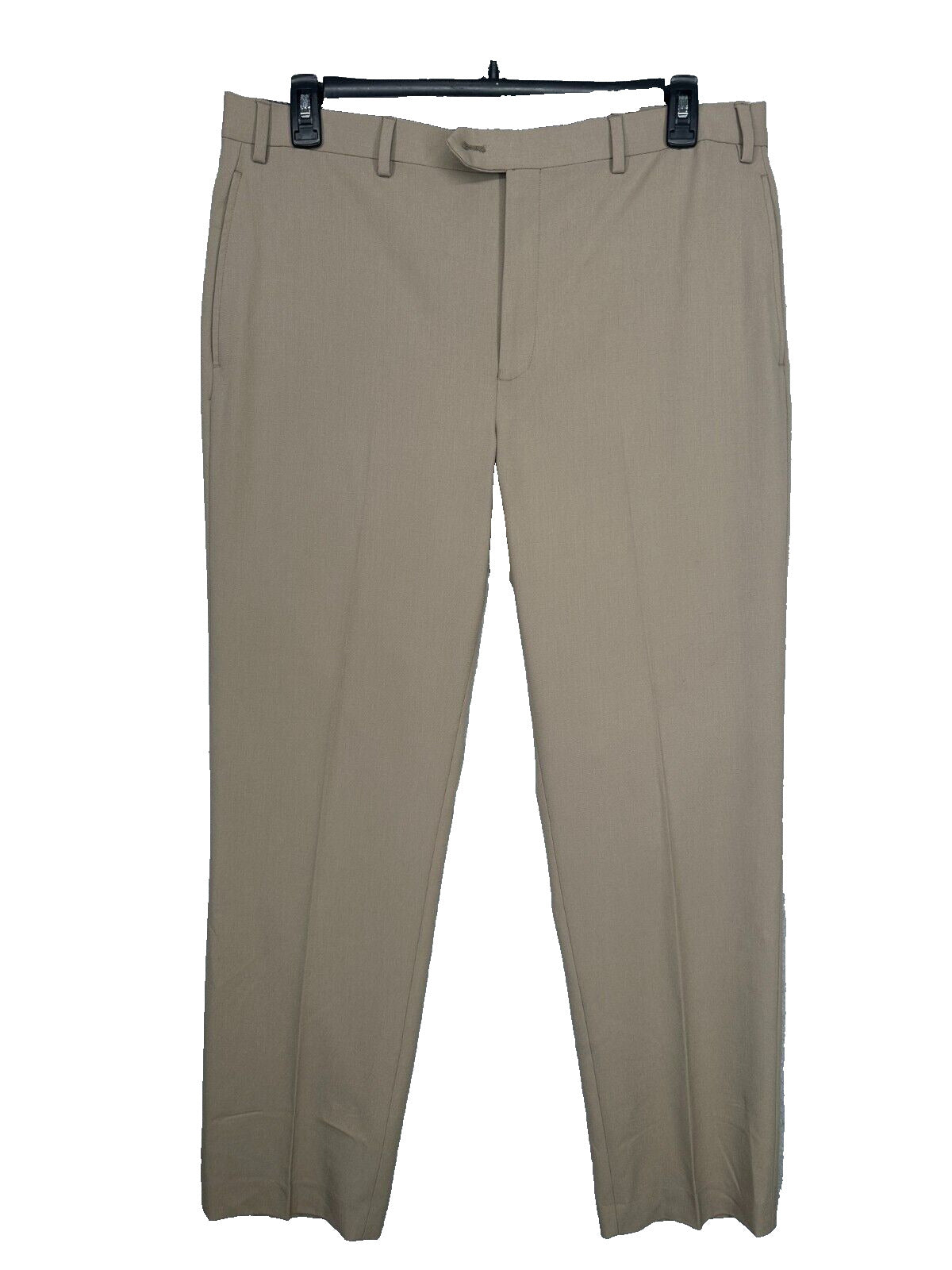 Michael Kors Dress Pants Mens Size 36x32 Tan Classic Fit Performance FLAW