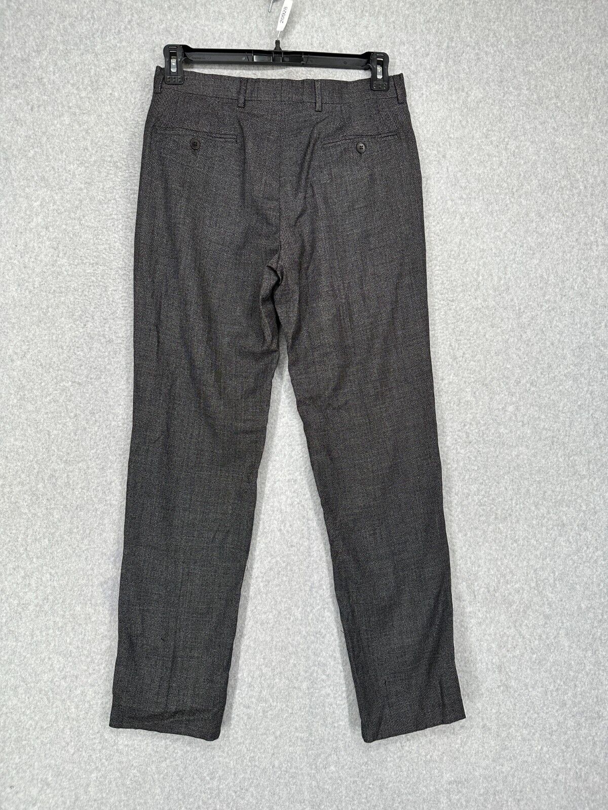 Armani Exchange Dress Pants Mens Size 32x32 Gray Pindot Slim Fit Wool NWT