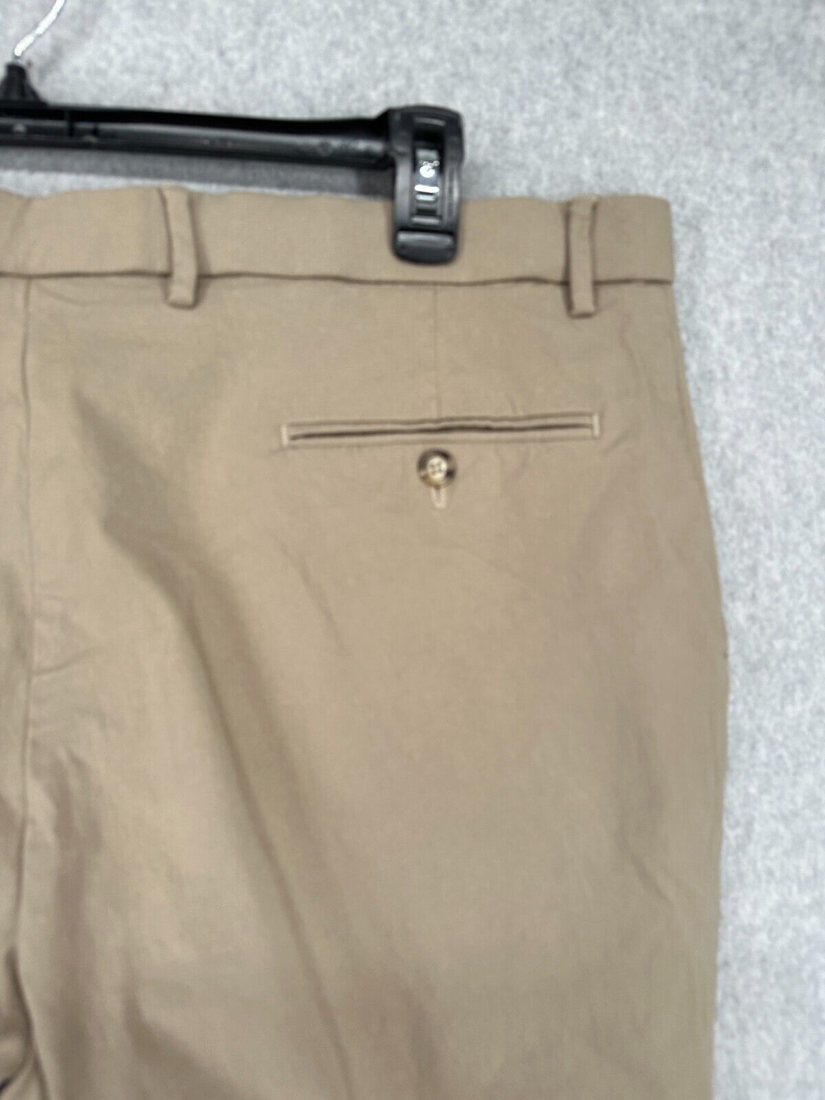 TOMMY HILFIGER Performance Pants Mens Size 42x30 Tan Modern Fit TH Flex Stretch