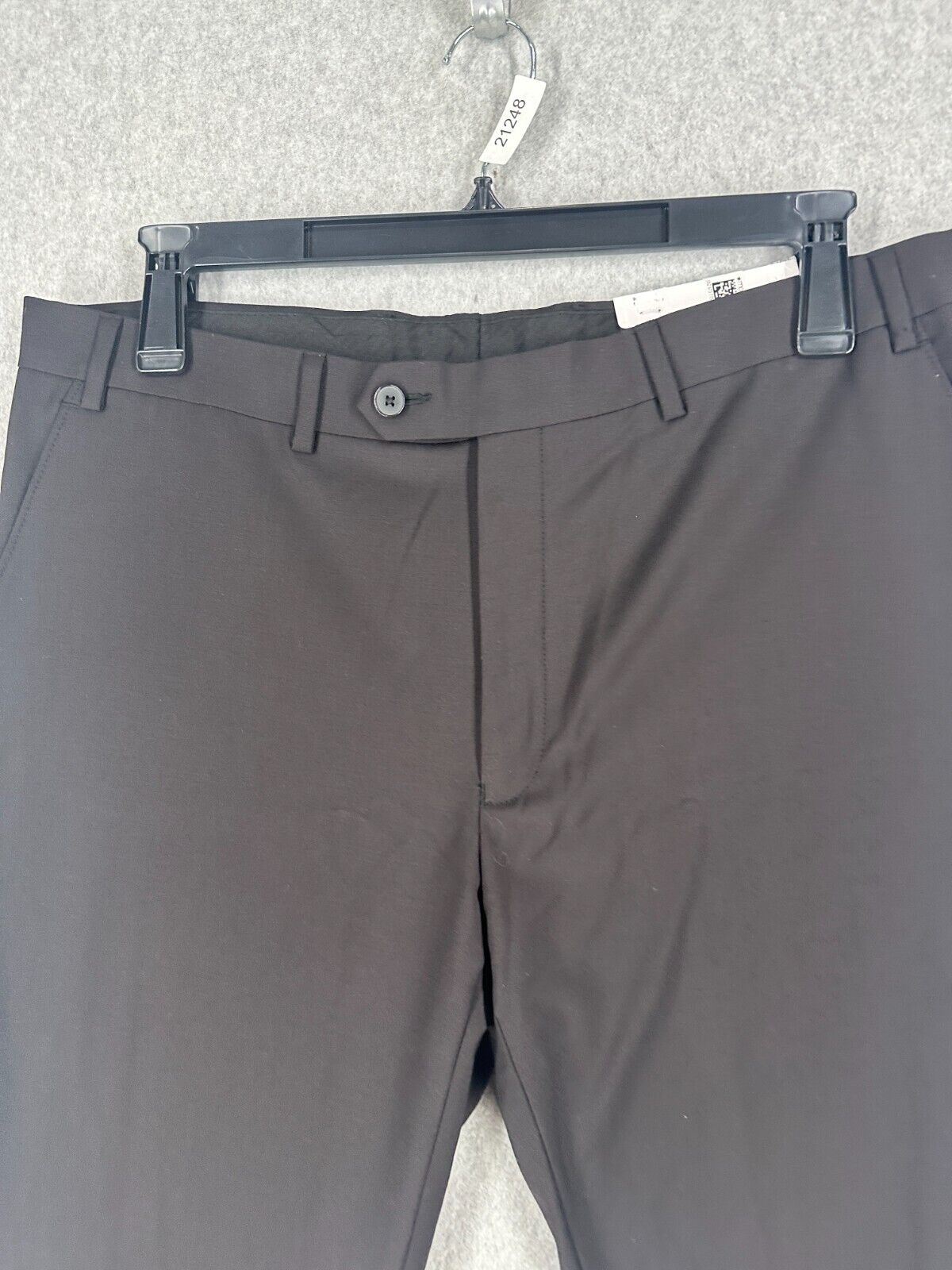 Calvin Klein Dress Pants Skinny Fit Size 38x30 Black Infinite Stretch NWOT