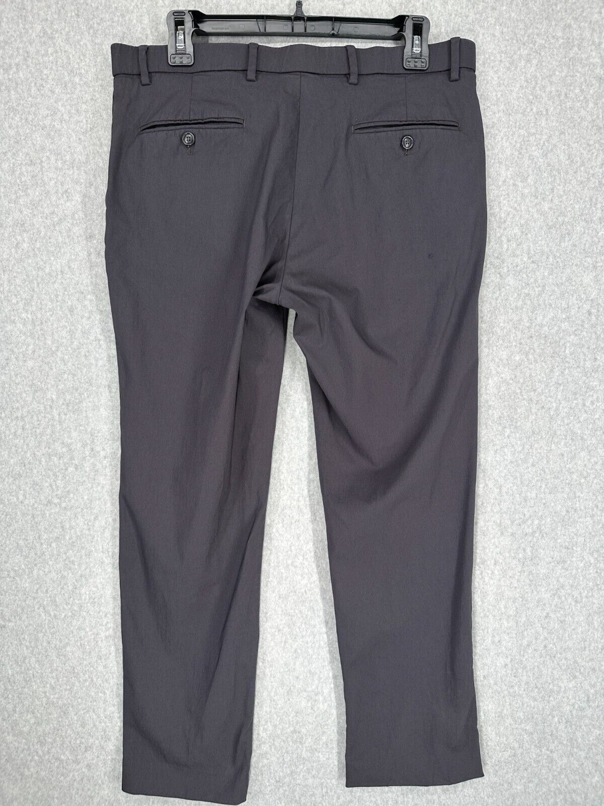 TOMMY HILFIGER Performance Pants Mens 33x30 Charcoal Modern Fit TH Flex Stretch