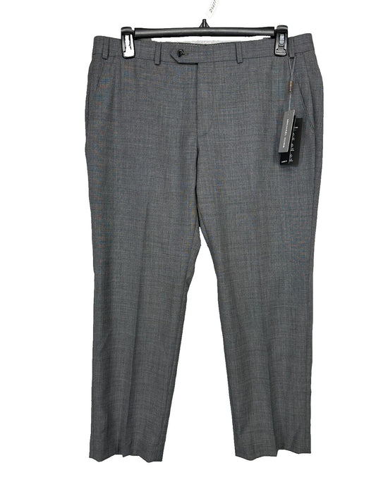 Michael Kors Suit Pants Mens Size 36x29 Gray Classic Fit Wool Blend NWT FLAW