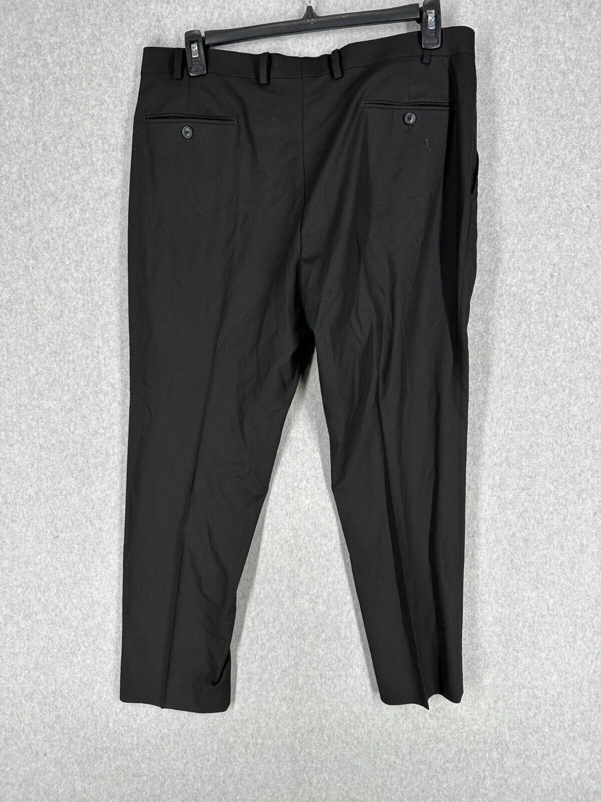 ALFANI Suit Pants Size 38x30 Black Slim Fit Stretch Solid MSRP $135