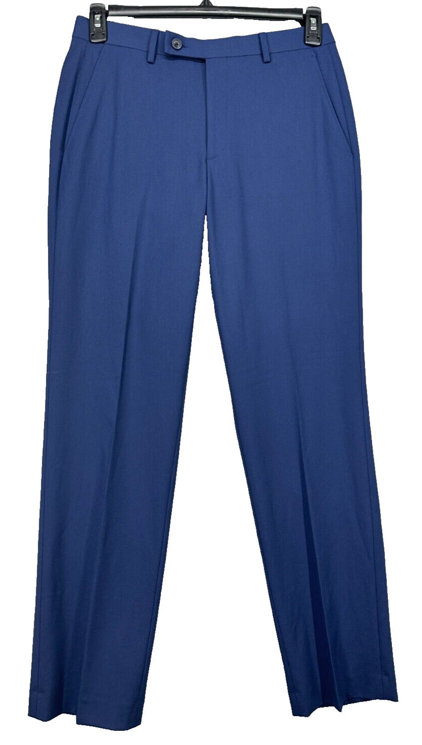 Perry Ellis Dress Pants Mens Size 29x32 Blue Modern Fit NWT