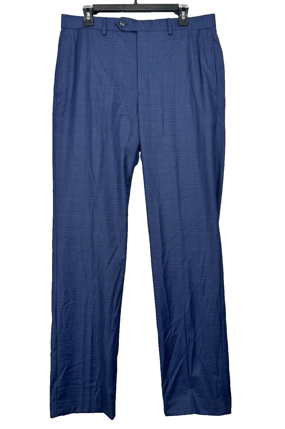 MICHAEL KORS Dress Pants Mens Size 34x30 Navy Plaid Classic Fit NWT $95