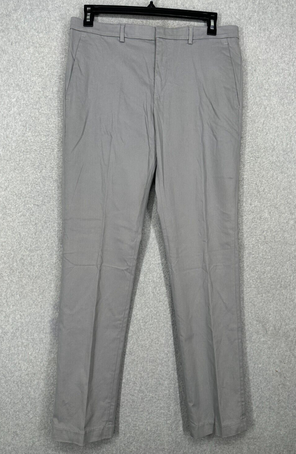 Perry Ellis Dress Pants Mens Size 29x30 Stone Gray Tencel Essential Slim Fit NWT