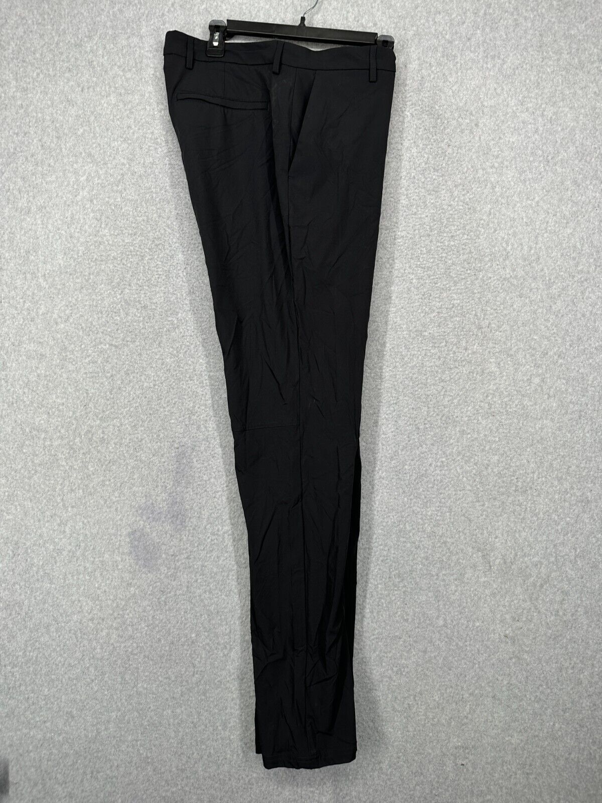 Calvin Klein Tech Dress Pants Mens Size 36x29 Black Solid Slim Fit JET NWT