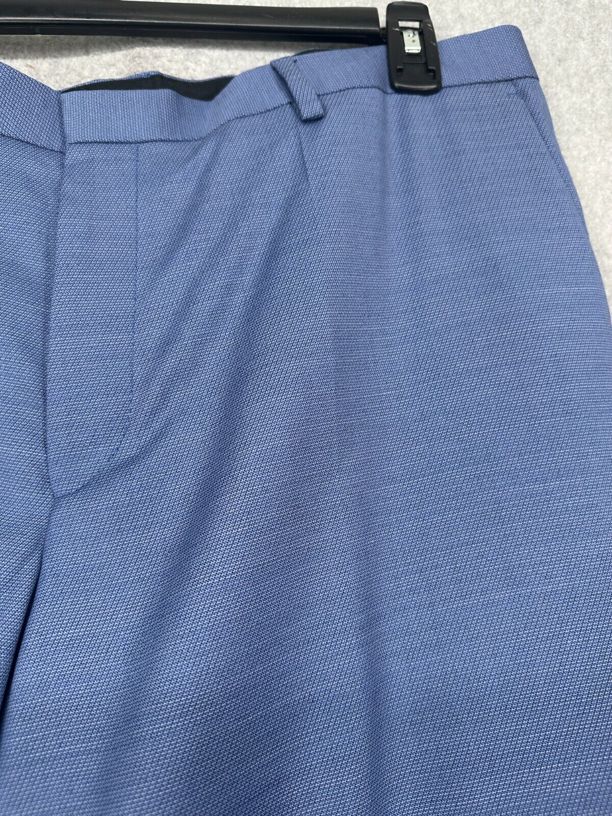 HUGO BOSS Suit Pants Mens Size 40x32 Bright Blue Slim Fit 100% Wool NWT $198