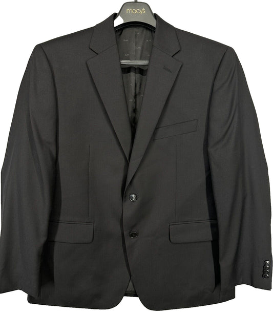 MICHAEL KORS Suit Jacket Size 42S Black Classic Fit Wool Blend Stretch MSRP $450